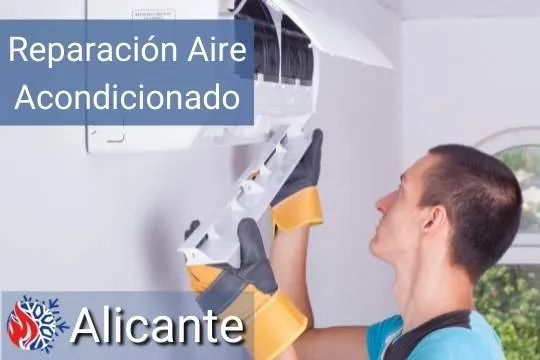 Reparación aire acondicionado en la provincia de Alicante